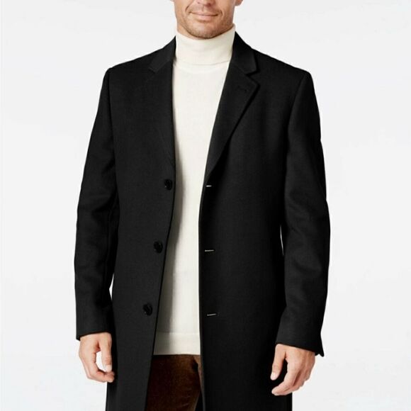 Lauren Ralph Lauren Italian Wool Overcoat - Picture 1 of 11